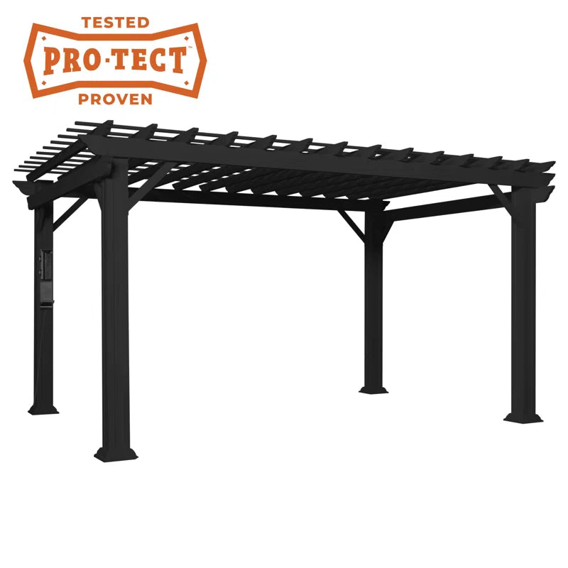 14' X 10' Traditional Steel Pergola