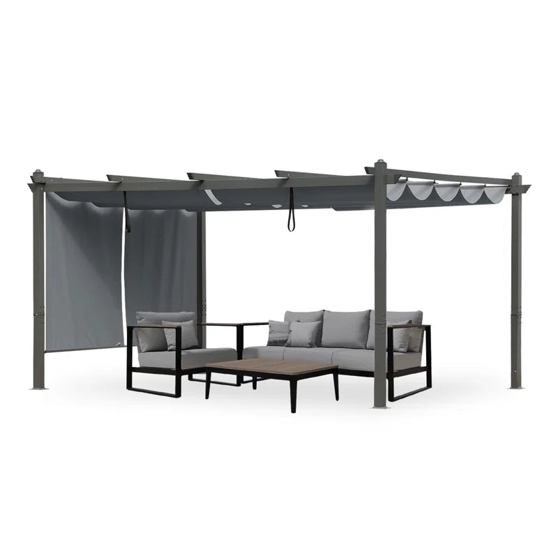 Aluminum Pergola with Canopy