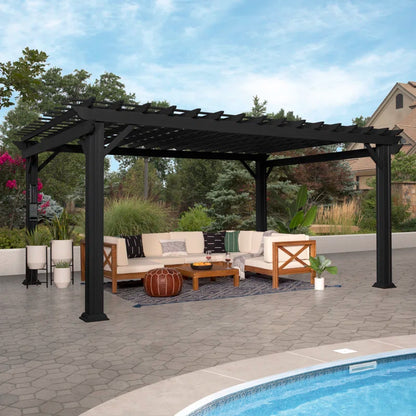 16' X 12' Traditional Steel Pergola