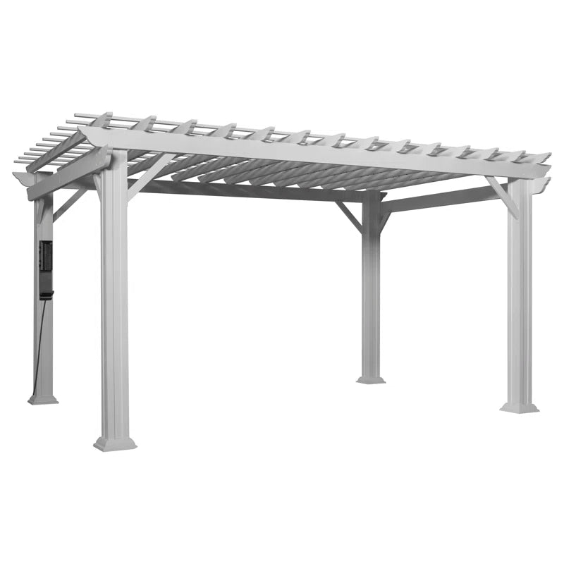 14' X 10' Traditional Steel Pergola