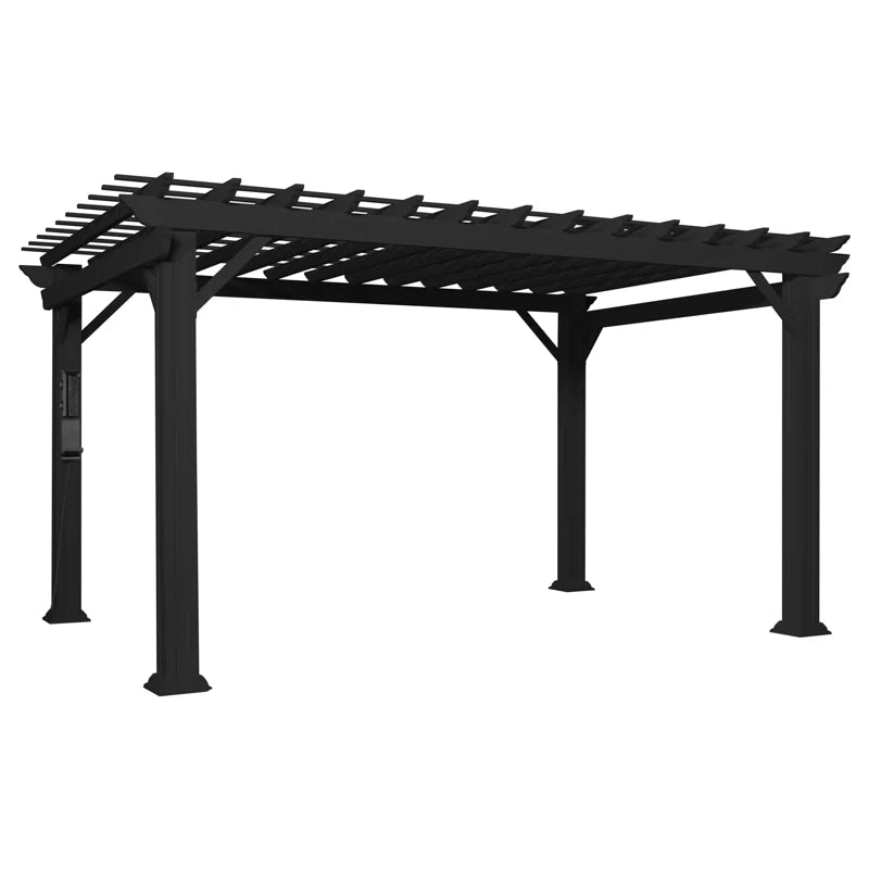 14' X 10' Traditional Steel Pergola