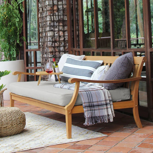 Arizona 69.5'' Teak Outdoor Patio Daybed